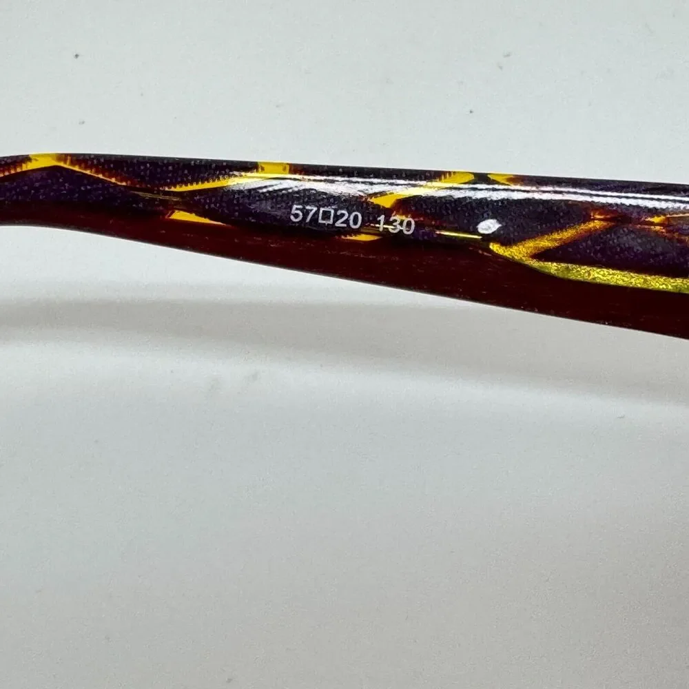 Sunglasses Etnia Barcelona CABARETE‎ Purple Yellow Sunglasses Frames Only H14003
